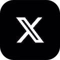 logo do X antigo twitter, que foi adquirido pelo empresário sul africano elon musk